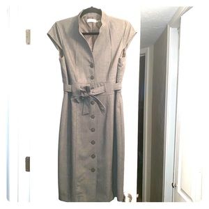 Calvin Klein Button Front Dress Size Large